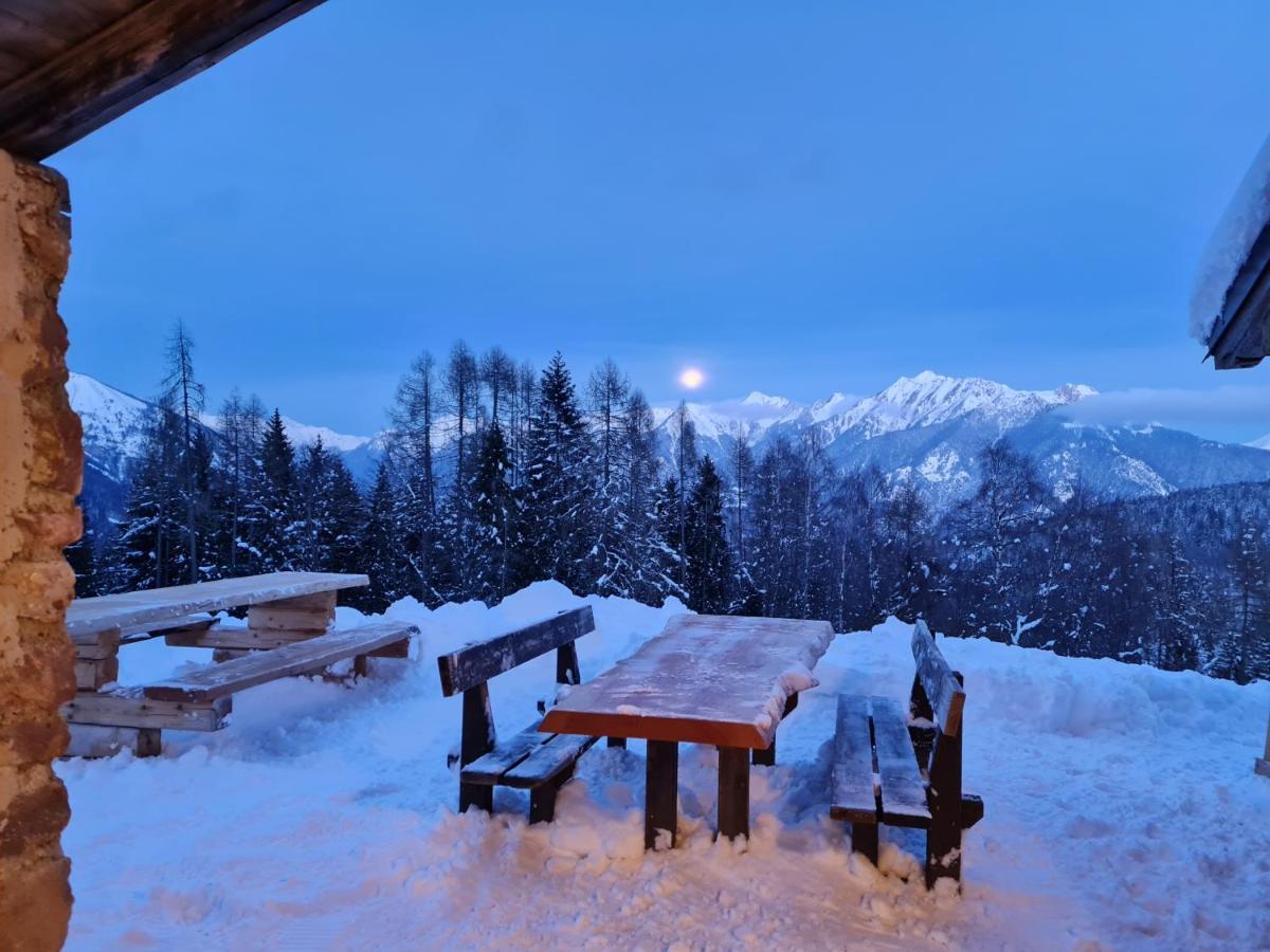 Chalet Chapeau Rar Castel Condino Εξωτερικό φωτογραφία